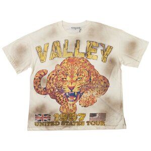 Vale Forever Tour Cheetah T-shirt Beige